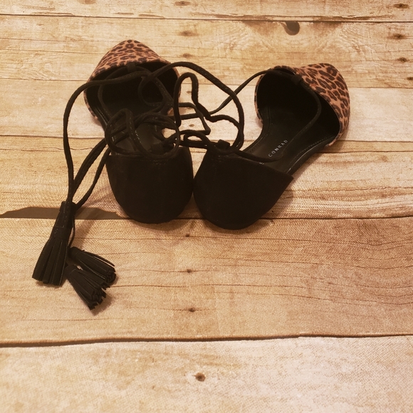 LC Lauren Conrad lace up flats - Picture 5 of 6